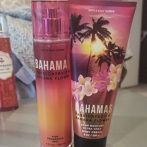 Bath & Body Works Bahamas Passionfruit & Banana Flower Set